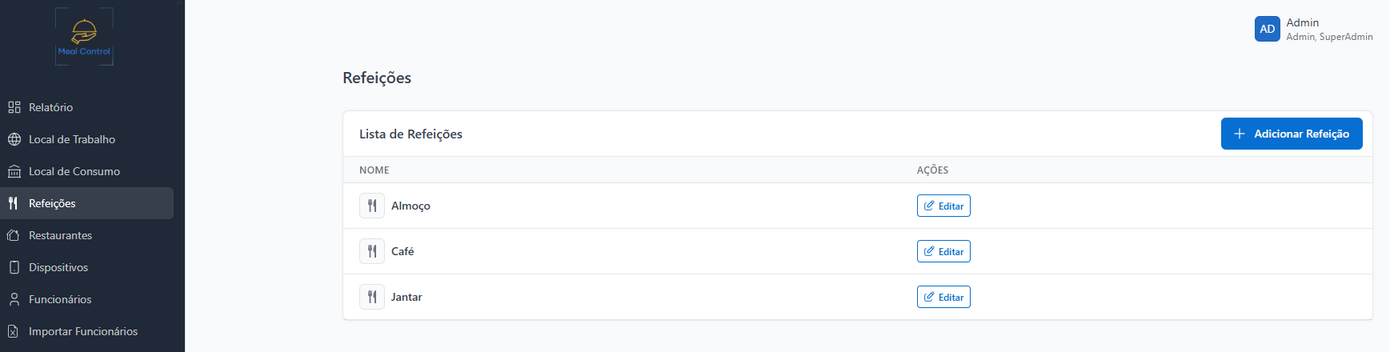 Refeições